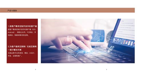 網(wǎng)絡(luò)科技公司產(chǎn)品項目及企業(yè)文化宣傳冊 紅色調(diào)
